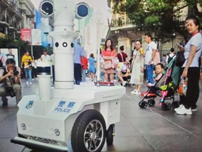 Robot Deployed in Citizens China